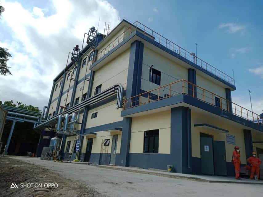 CEMEX Holdings Philippines waste heat recovery facility at its APO Cement plant in Naga City, Cebu.
