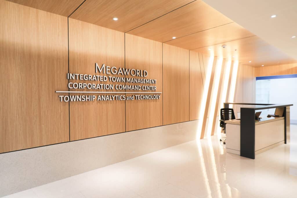 The Township Analytics and Technology Lab (TAT Lab) and Integrated Town Management Corporation Command Center share the same headquarters in McKinley Hill.