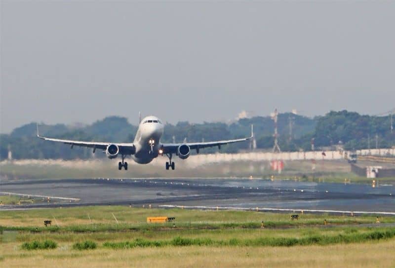 Airplanes are seen at the Ninoy Aquino International Airport (NAIA) on May 16, 2023.
