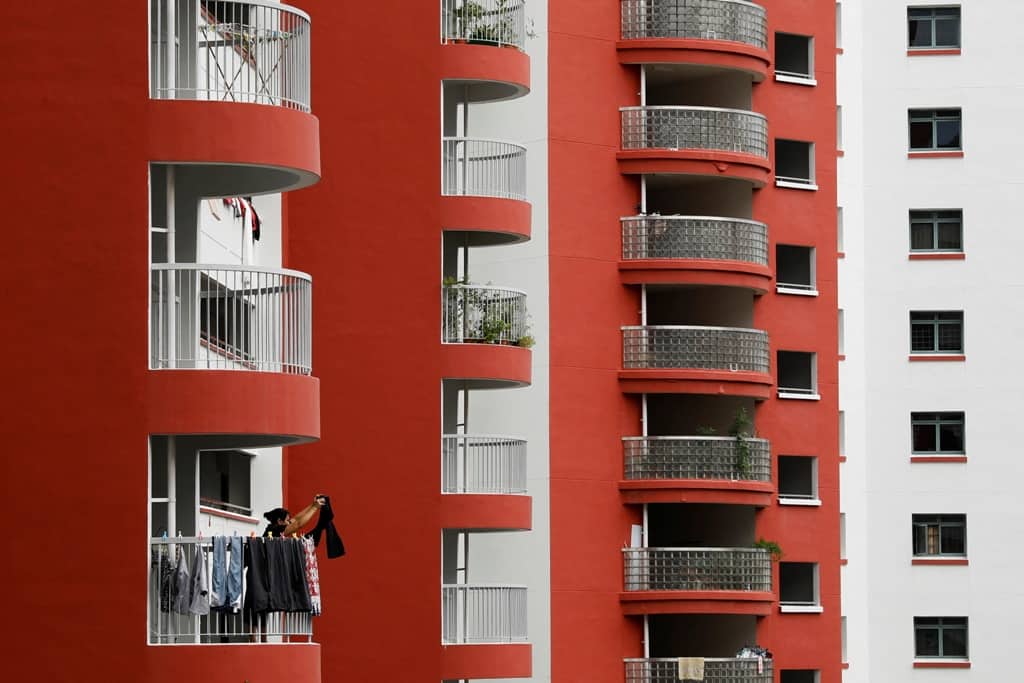 A VIEW of the public housing apartment estate in Singapore Sept. 1, 2021. — REUTERS/EDGAR SU
