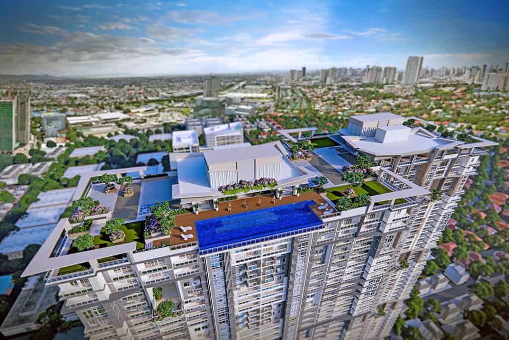 The Valeron Tower will soon rise along the C-5 Ortigas Corridor in Metro Manila. -- COURTESY OF DMCI HOMES
