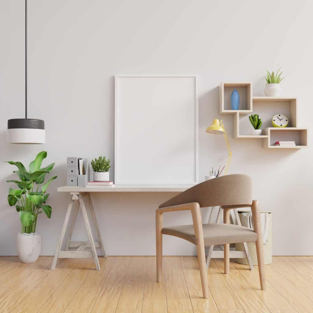 A cozy study or work area within the condominium unit
