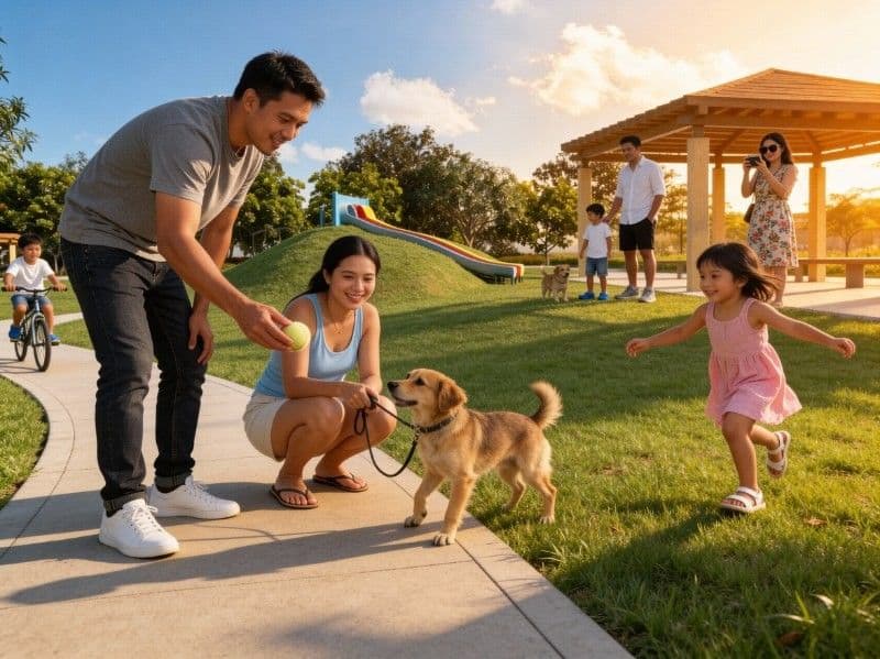A neighborhood designed to give families more time to enjoy life’s little pleasure.
