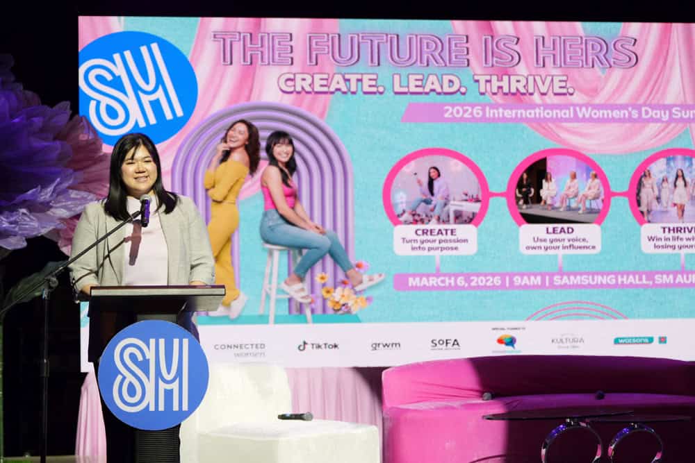 SM Supermalls Assistant Vice President for Marketing and Leasing Hanna Carinna Sy closes the summit emphasizing the importance of women supporting each other and creating spaces where everyone can thrive.
