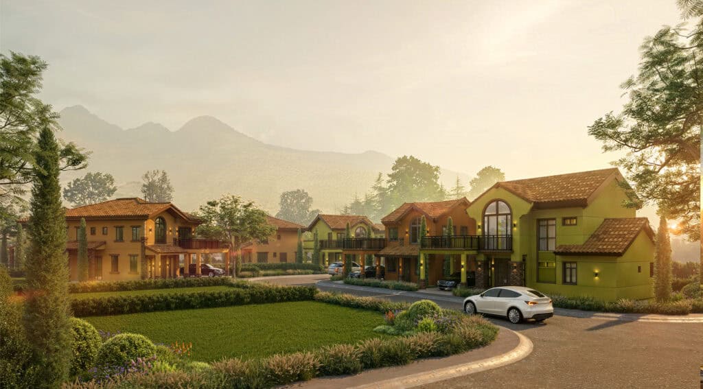 Verdalia in Santo Tomas, Batangas, unfolds across gentle horizons where greenways and mountain views create a setting of calm elegance just before the moment of arrival.