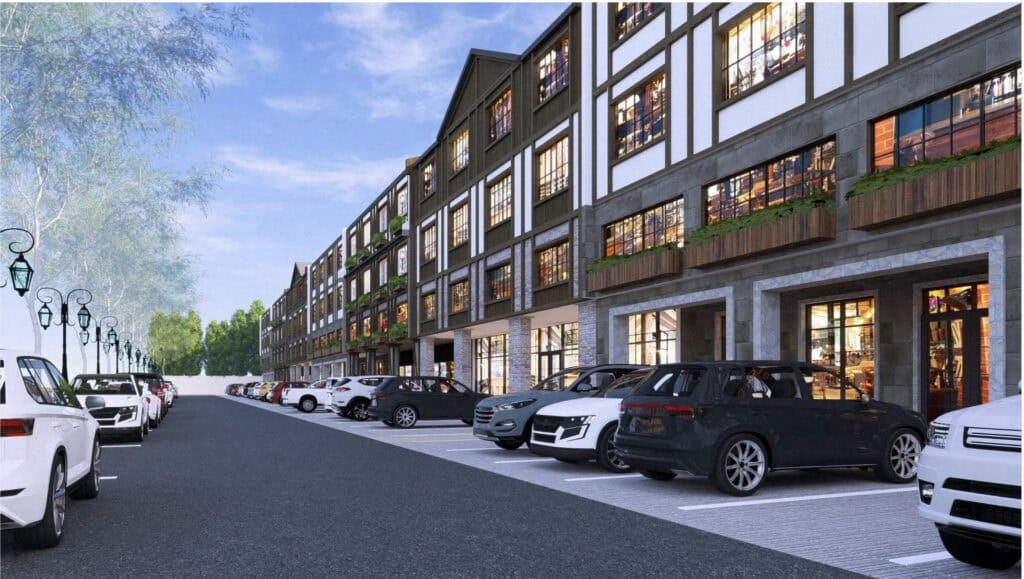 Commercial spaces in condominium properties include everyday conveniences, while commercial land accommodates stand-alone or landmark developments, and institutional or high-impact uses.
