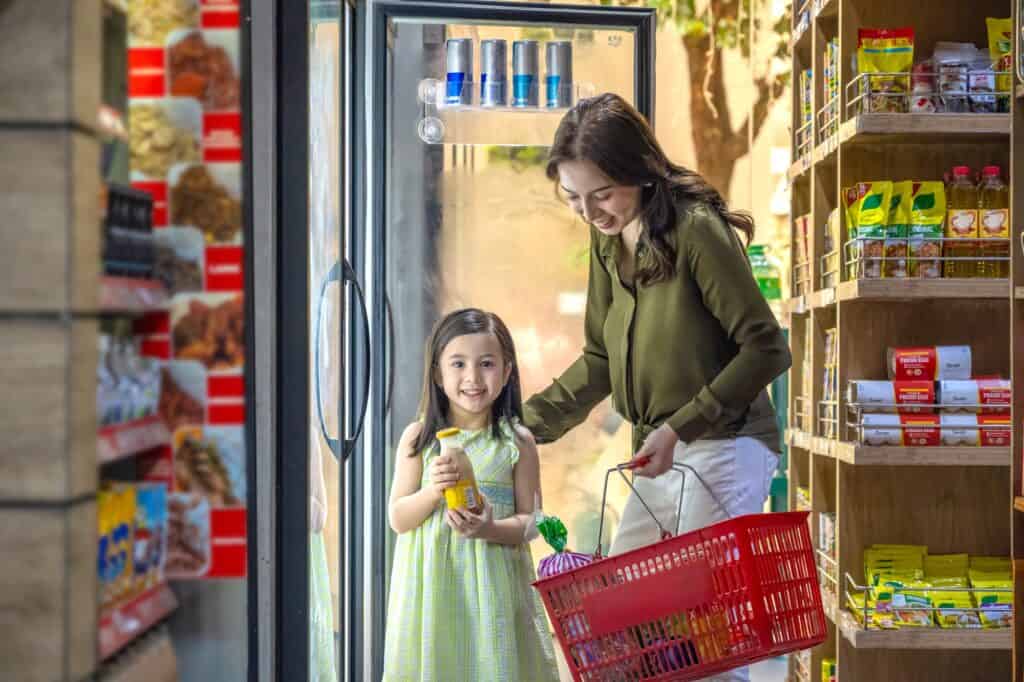 Convenience stores and mini marts flourish within residential catchments.
