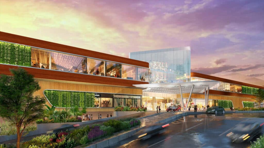 SM Nuvali is intended as a premier mall with sustainability integrated into its design and operations. (Contributed artist’s rendition)
