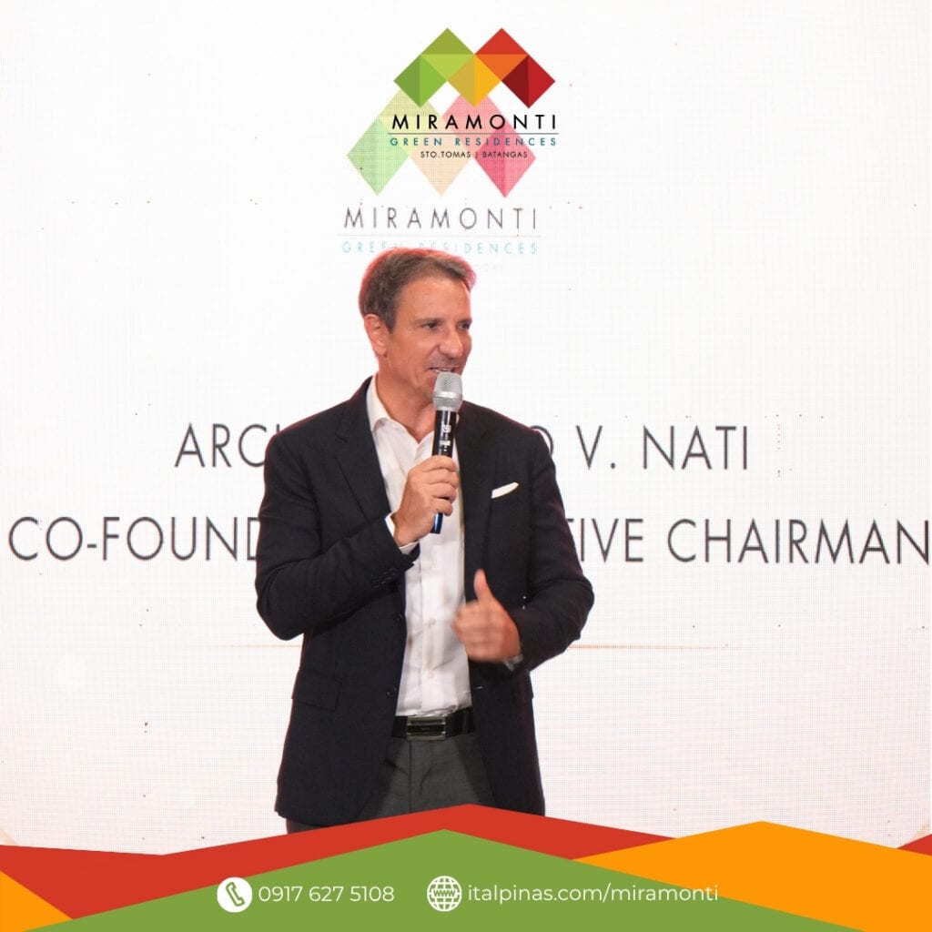 Italpinas Development Corp. (IDC) chairman Romolo V. Nati