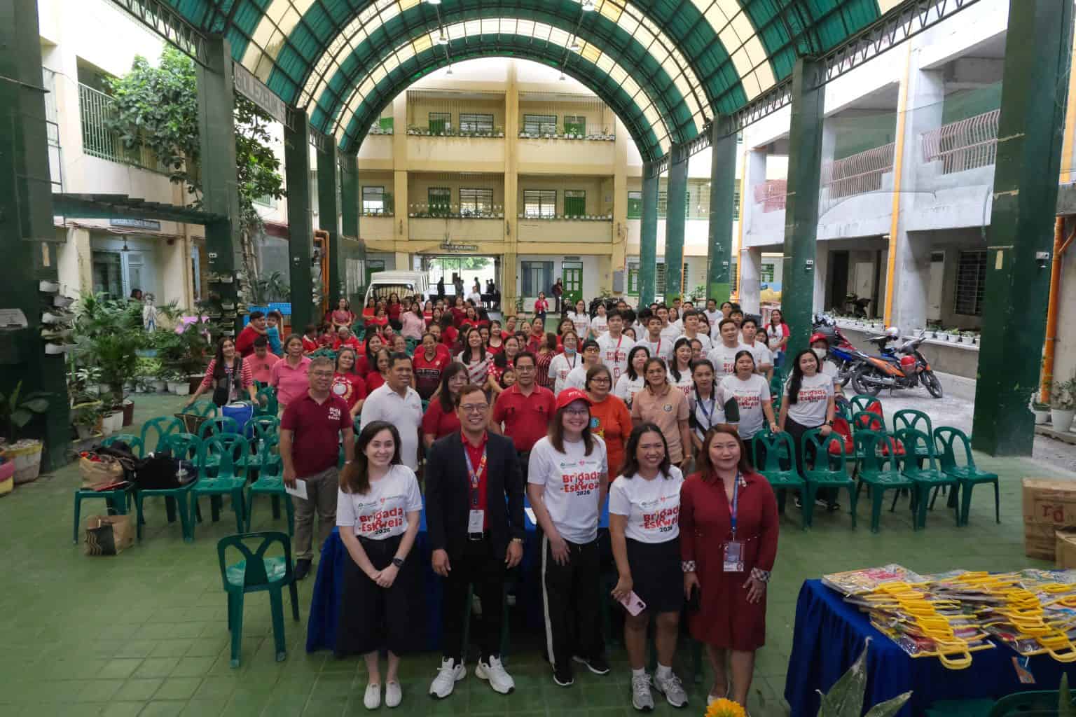PITX and partners help restore learning spaces through Brigada Eskwela