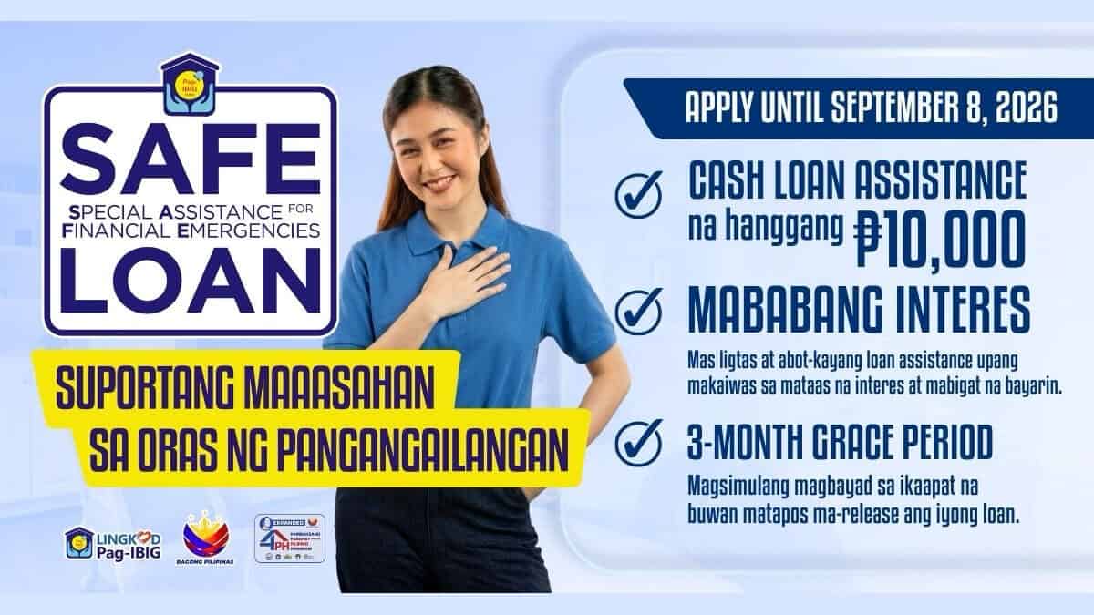 Pag-IBIG Fund offers SAFE Loan to help members amid effects of Middle East conflict