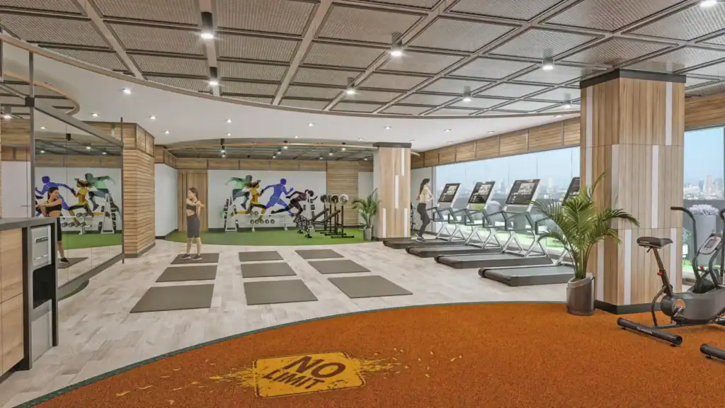Fitness area

